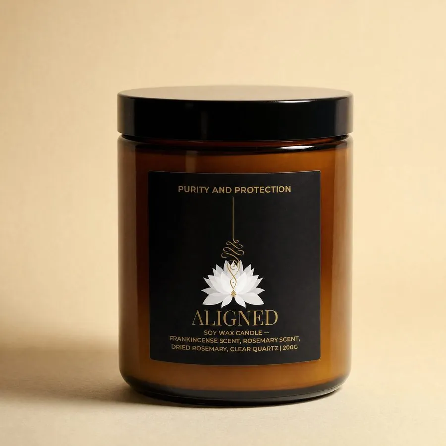 Aligned Purity & Protection candle